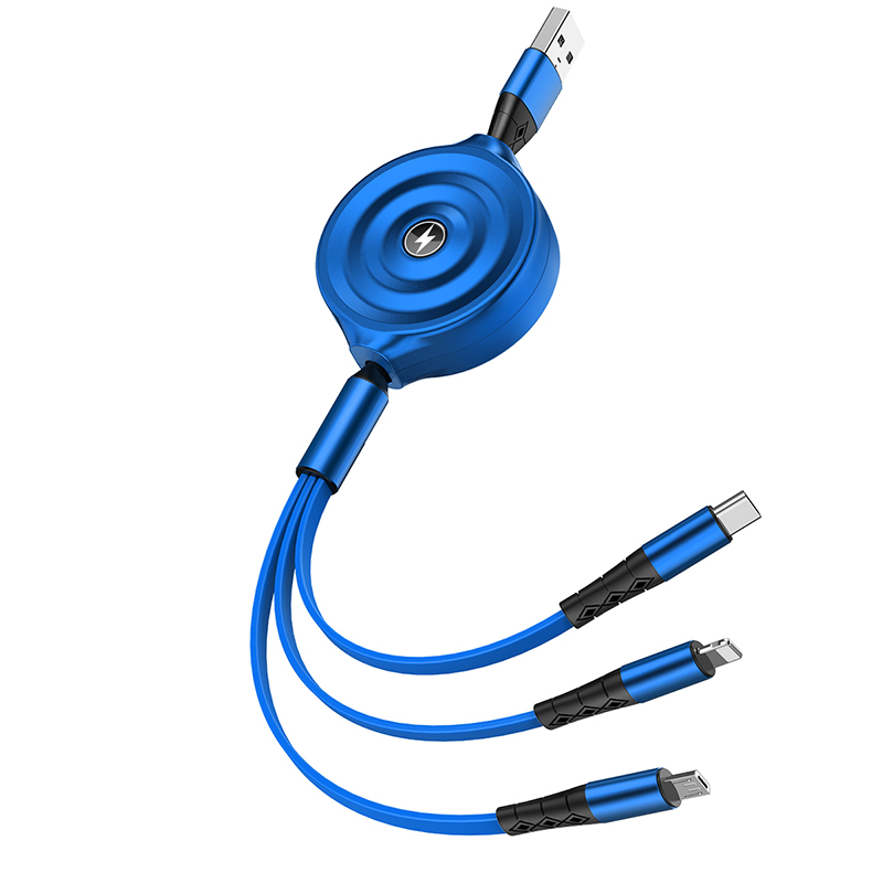 [5A Super Fast Charging] Deep Sea Blue 1.2Mcustomized logo originality Opening gift Ground push activity Readily Small gift practical enterprise propaganda give staff cheap