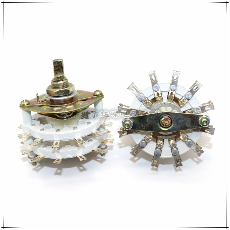 Plastic substrate large KCT band switch 2 layer 11 band switch 2*11 stage switch with high temperature rotation switch