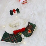 Демисезонный пуховик, рождественский плащ, шарф, наряжаться