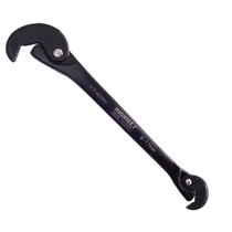 Otis wrench multi-functional live-mouth wrench various external angle screws water pipe pliers faucet universal wrench black warrior