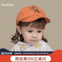 Baby hat Spring and Autumn Korean fashion new boys and girls cartoon cute baby baseball cap children cap
