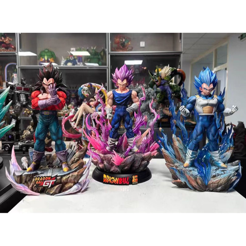 【Love for Gk Figures】Wjt Self-Easy Blue Vegeta Super Saiyan 4 Limited Edition Gk Figure Statue