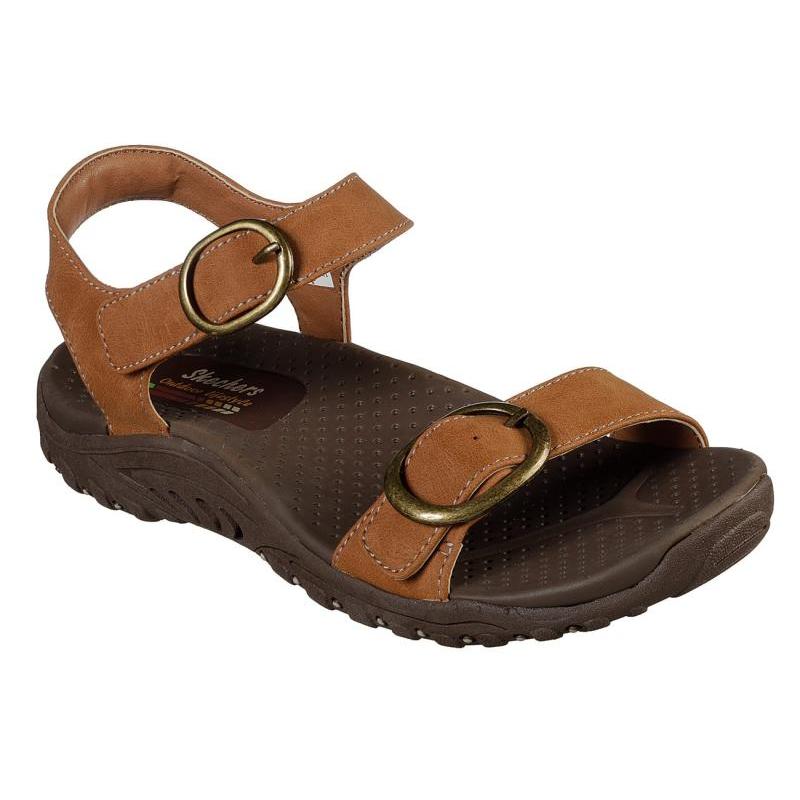 SKECHERS / SKECHERS Dép thể thao nữ bằng kim loại cổ điển khóa du lịch bãi biển Hoa Kỳ thư trực tiếp 41127 - Giày thể thao / sandles dép quai hậu nam 2021