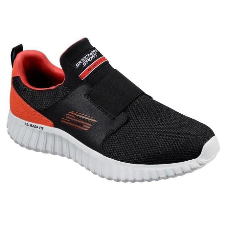 Skechers SKECHERS men's sports casual shoes low-top foot logo letter 52775