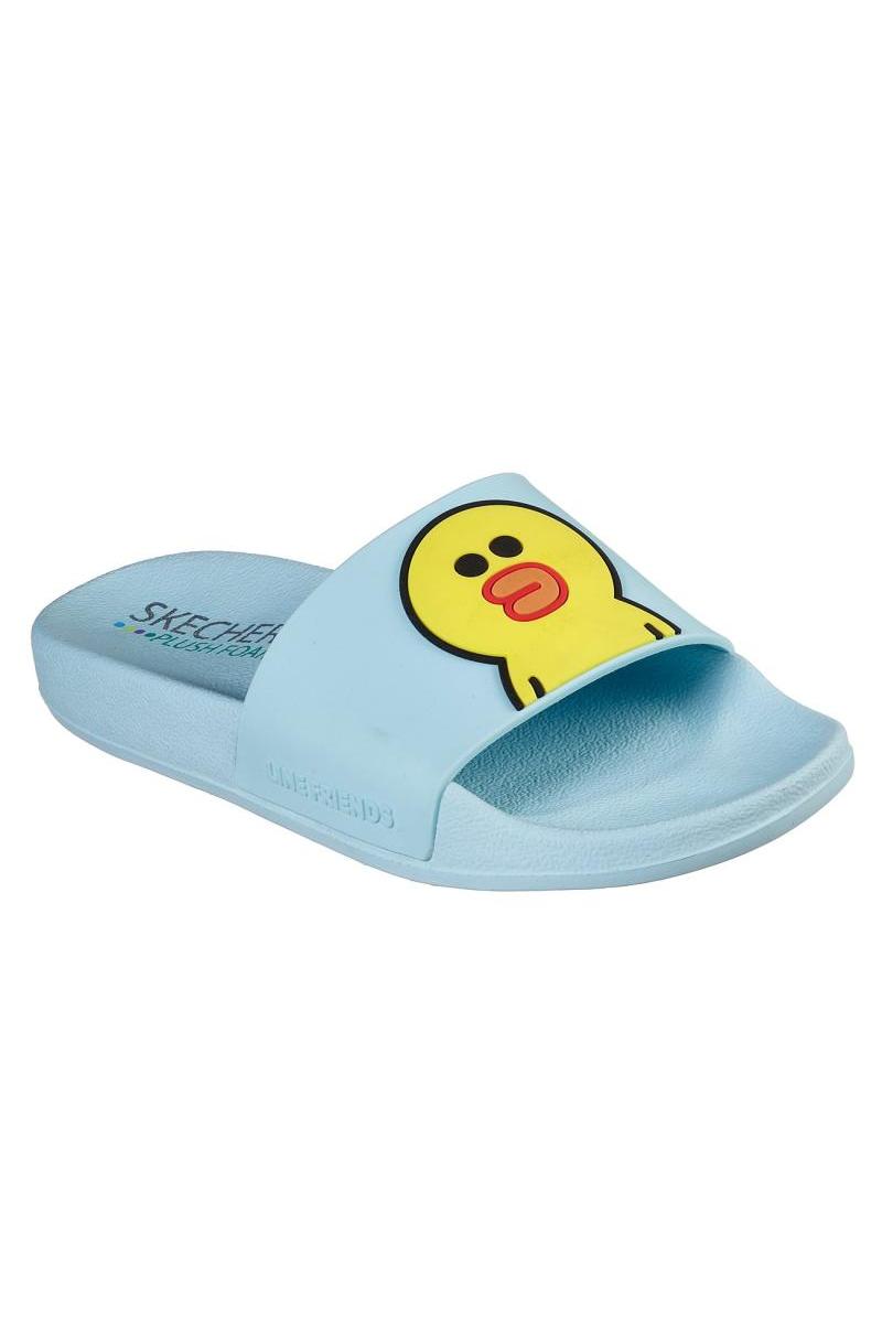 SKECHERS / SKECHERS Dép thể thao nữ với một con vịt nhỏ màu vàng dễ thương đi du lịch Mỹ trực tiếp 31644 - Dép thể thao giày dép bitis