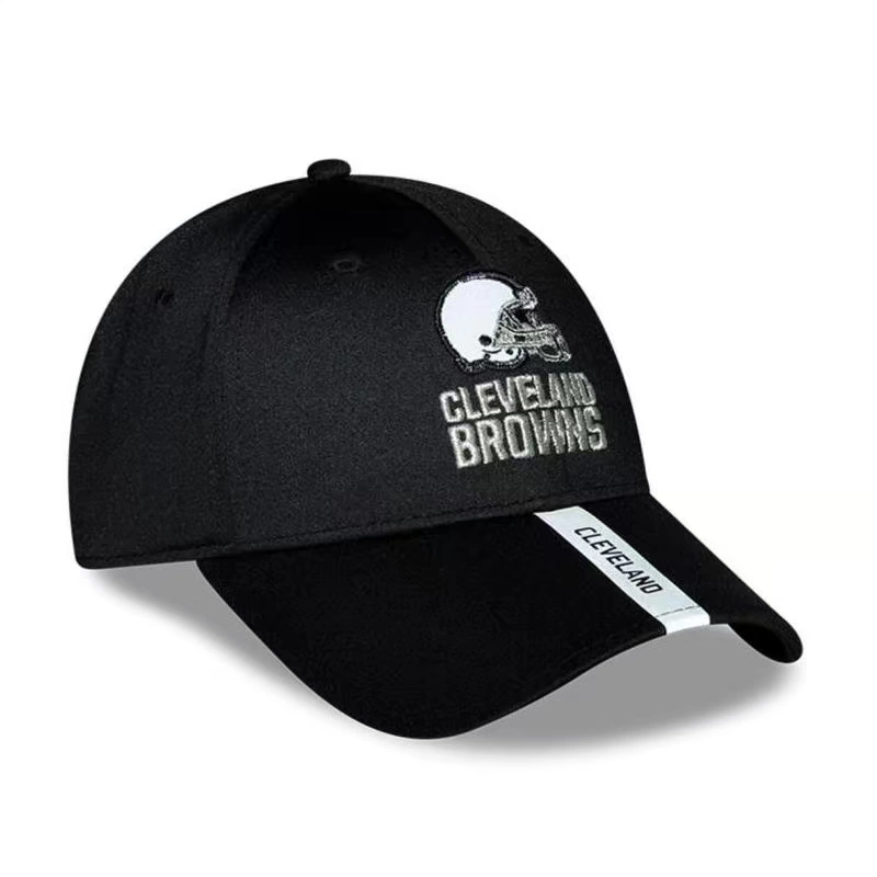 NFL Nam Thể thao Bóng chày Mũ Rugby Brown Browns Visor Kích thước miễn phí có thể điều chỉnh Thư trực tiếp của Mỹ N030F - Mũ thể thao