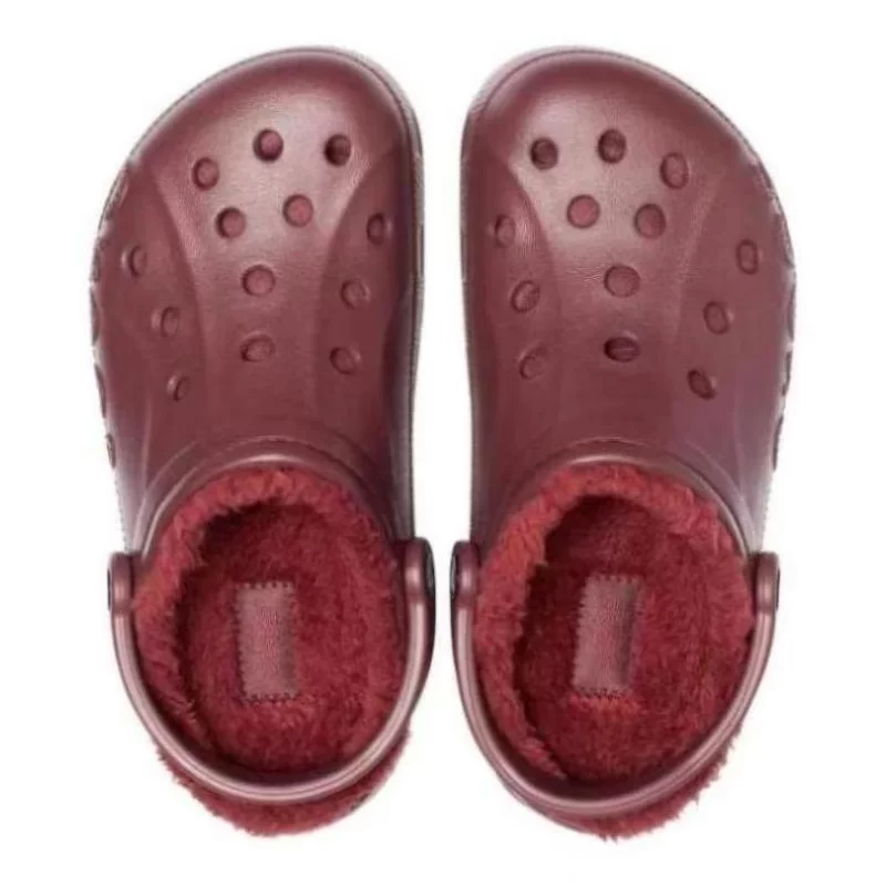 Женские уличные туфли с отверстиями CROCS/ с бархатной комфортной сандалией-плюшем, прямая доставка из Америки C208s