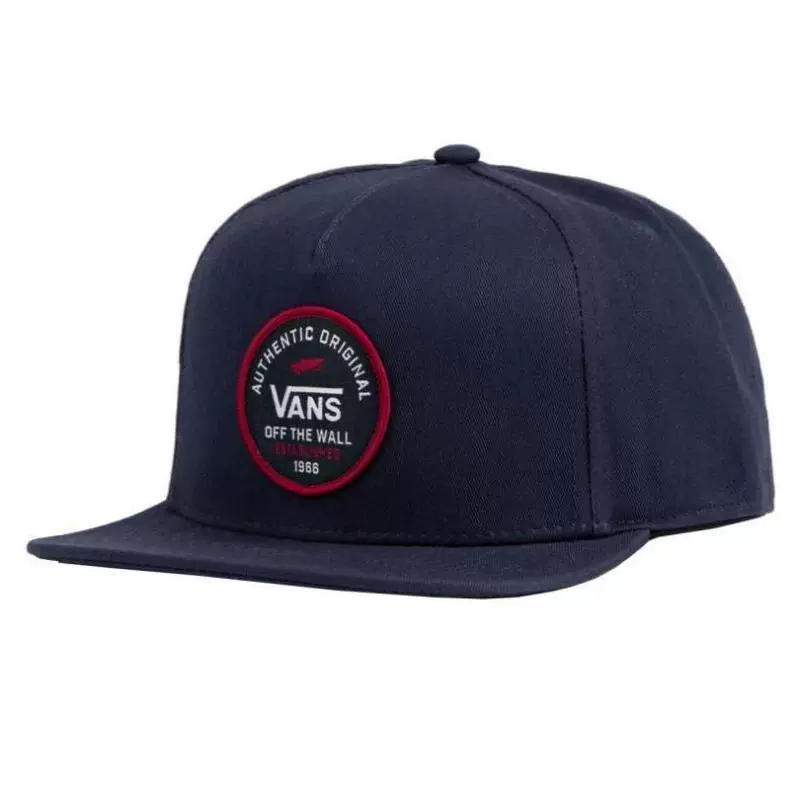 VANS / Vance mũ thể thao nam mũ bóng chày màu tối logo chất lượng thoáng khí US mail trực tiếp E118 - Mũ thể thao