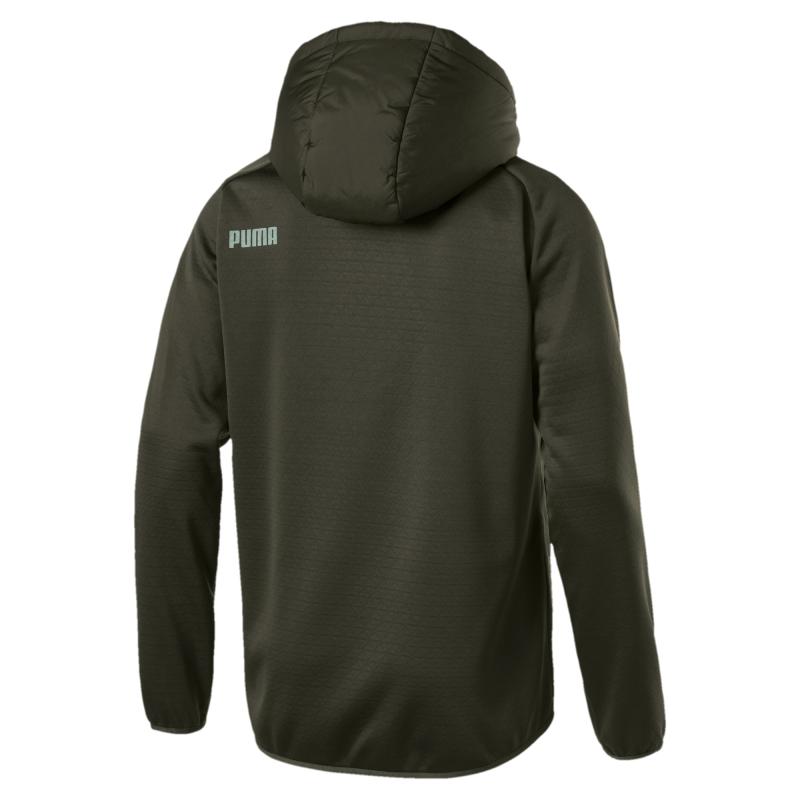 Puma / Hummer nam thể thao cotton trùm đầu ấm áp và thoáng khí màu rắn thoải mái thư trực tiếp Mỹ 852559 - Quần áo độn bông thể thao mẫu áo phao nam đẹp 2020