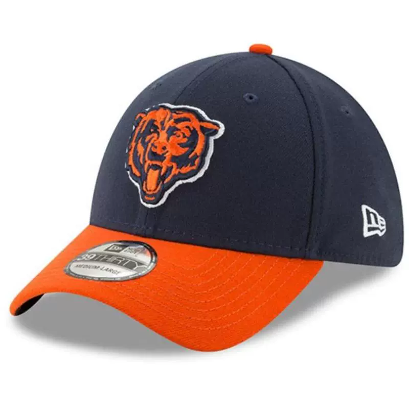 NFL dành cho nam Mũ thể thao Mũ bóng chày Mũ màu logo Travel Chicago Bears N055L - Mũ thể thao