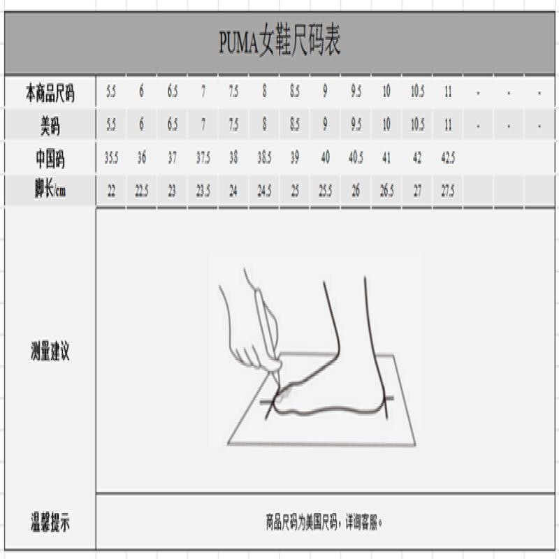 Puma / giày thể thao nữ có chữ dày phía dưới dễ mặc thoải mái Hoa Kỳ thư trực tiếp 369418 - Dép thể thao dép tổ ong màu