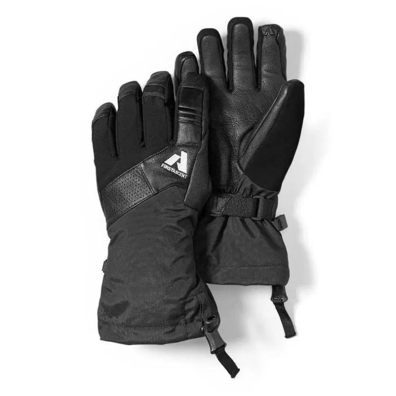 EDDIE BAUER / Eddie Fort Găng tay nam ngoài trời Màn hình cảm ứng ngón tay Trượt tuyết Thoải mái Thư trực tiếp của Mỹ E06B - Găng tay