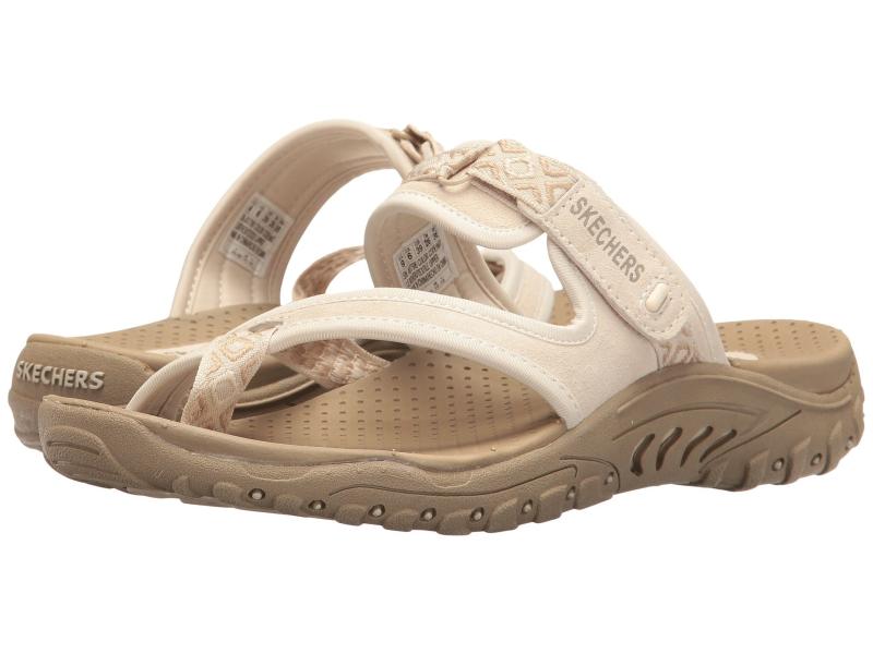 Skechers / SKECHERS dép thể thao nữ đi biển thoải mái thoáng khí thư trực tiếp Mỹ 8495233 - Dép thể thao dép chính hãng