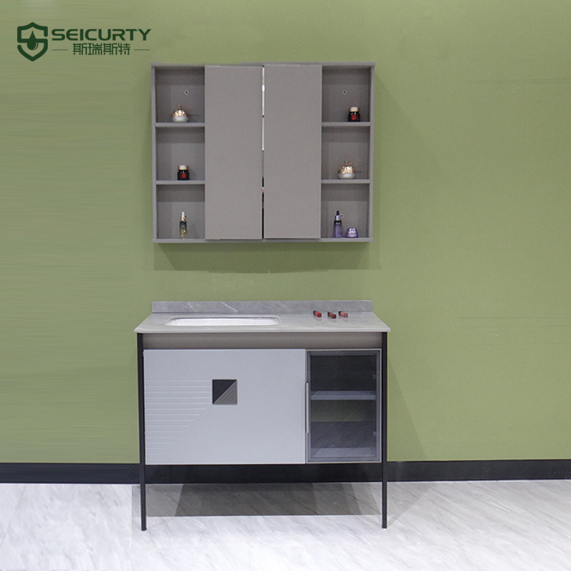 ST5119 Bathroom Cabinet Combination Modern Simple Light Luxury Washbasin Washbasin Washbasin Dressing Room Set