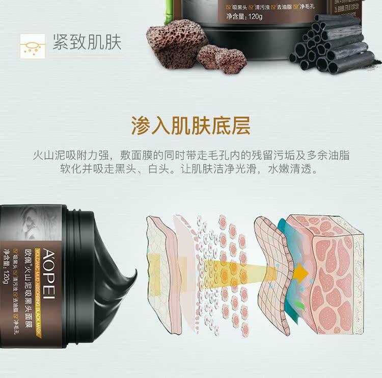 Mặt nạ nam để mụn đầu đen để đi cào mụn in mụn để xuất tinh chất hút mũi mạnh mẽ - Mặt nạ dưỡng da mặt