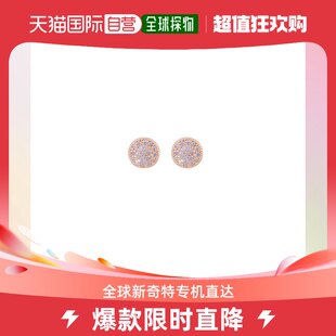 韓国ダイレクトメール JUDY AND PAUL 東大門ジュエリースターの同じスタイルのピンクオパールクリスタルイヤリングギフト