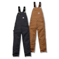 South Korean direct mail Carhartt cotton pants Calhart] (102776) duck BIB back with pants