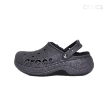 Korean direct mail Crocs more ice sports sequin slippers sequin clogs