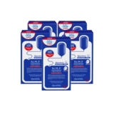 Увлажняющая успокаивающая осветляющая маска для лица, 50 штук, прямая доставка из Южной Кореи