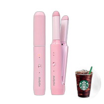 Korea Direct Mail BaByliss Curly Hair Straightener Accessories BABYLESS] Color Version Mini Wireless