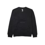 Корейская прямая почтовая почтовая почтовая почтовая почта Boys Club BC004 Black Cotton Long -sleeed T -Fork