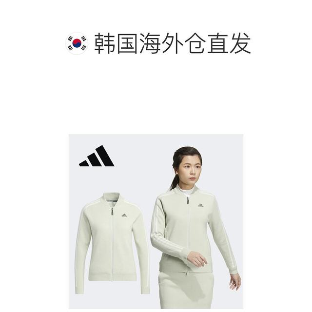 Korea Direct Mail [Adidas Golf] HG8248 Women's Windproof REDY3S ​​​Sweater ແຂນຍາວ