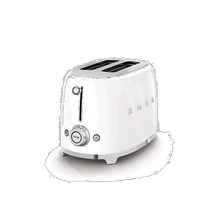 Южная Корея Direct mail SMEG Smager Versatile Retro Toaster Toaster Toaster Toaster Multifer Home White T