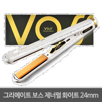 Korean direct mail CREATE volume hair straightener accessories Greight Boss universal white hair straightener M 2