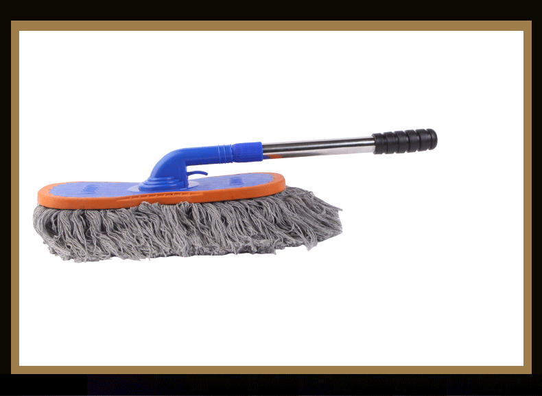 Xe sáp kéo bông lau bụi xe ô tô kính thiên văn xoay nhíp làm sạch bàn chải đặc biệt rửa xe cung cấp tinh khiết - Sản phẩm làm sạch xe cây lau xe hơi