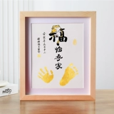 Защитный амулет, отпечатки рук и ног, детская памятная чернильная подушечка ручной работы, подарок на день рождения