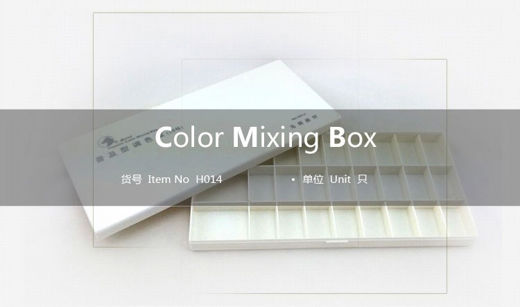 Marley H014 hộp màu phổ biến 28 bảng màu lưới Trung Quốc sơn gouache acrylic sơn nghệ thuật cung cấp - Vẽ nhà cung cấp màu touchliit