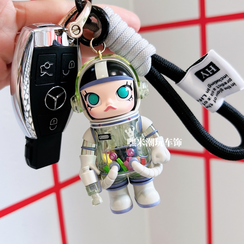 Authentic Bubble Mart Mega Molly Third Generation Car Keychain Pendant Exquisite Creative Cute School Bag Pendant Authentic Bubble Mart Mega Molly Third Generation Car Keychain Pendant Exquisite Creative Cute School Bag Pendant
