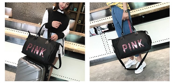 2019 mới túi màu hồng thời trang xách tay du lịch túi duffel túi lớn thể thao túi thể dục túi yoga - Túi du lịch túi du lịch mini