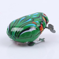 Classic 80 nostalgic toys after iron frog chain frog toys childrens clockwork toy stalls supply