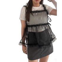 Japanese direct mail apres jour mignon womens light and translucent lace camisole spring and summer new style