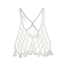 Japan Direct Mail VIS Womens Pearl Decorated Tube Top 2024BBVZ44050