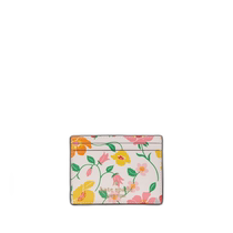 Japanese direct mail kate spade new york womens strawberry field print slim card holder set KG6