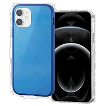 (Direct mail from Japan) Yilike Apple 12 12pro mobile phone case 360° protection blue PM-A20BTS3B