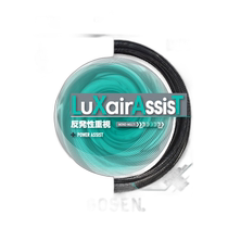 Japan direct mail GOSEN LuXairAssisT 16 black tennis racket string TSLXA0BK