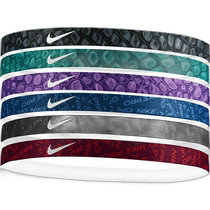 Japan direct mail NIKE headband 6-piece mens and womens sports hairbands hairpin accessories hair accessories running feet Nike