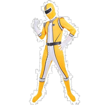 (Direct Mail from Japan) PartyCityCosplay Set Level Sentai Renshi Costume Unisex Yellow