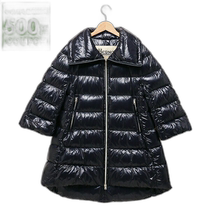 Japan Direct Mail HERNO Jacket Down Jacket Down Jacket Jacket Down Clip A-shaped Black Womens HE