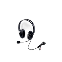 (Direct mail from Japan) ELECOM headphone microphone two ears overhead single-sided cable 1 8mHS-HP28B