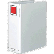 (Direct mail from Japan) Kokuyo tube file folder A4 vertical 100mm binding 2 holes silver FU-E61