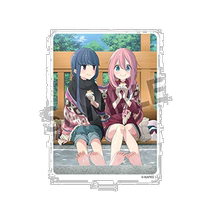 (Japan Direct Mail) Hobby Stock Cartoon Around the Swaying Camping Acrylic Acrylic Standpipe Animated version A