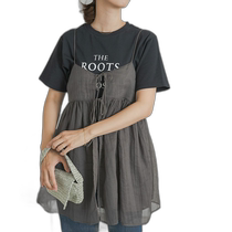 Japanese direct mail URBAN RESEARCH DOORS womens shadow plaid suspender shirt DR4523R103