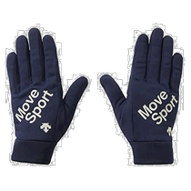 (Direct shipping from Japan) Descente FIELD gloves for smartphones MOVESPORT Navy M