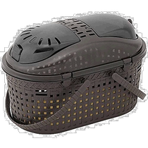 IRIS OHYAMA Grid Pet Transport Box MPC-450 Brown Out Move