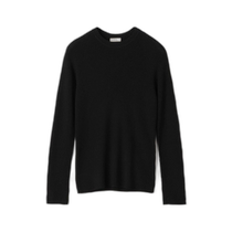 Japan direct mail DES PRES womens light touch wool fabric round neck pullover comfortable and close-fitting easy