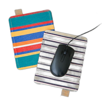 Japan direct mail IL BISONTE bison leather mouse pad ET